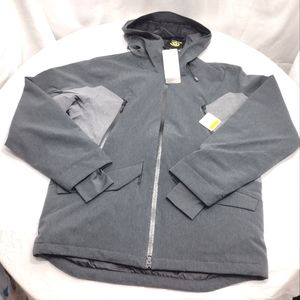 Champion C9 Black & Gray Warmest Severe Winter High/Low Ski Jacket